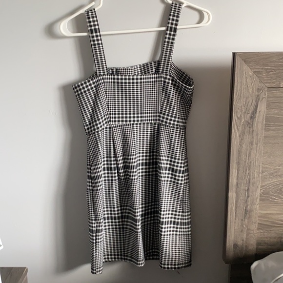 💛 Host pick 💛 NWOT H&M plaid button down dress - Picture 3 of 4